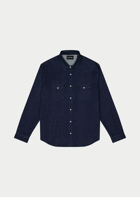 Denim Cowboy Button Shirt