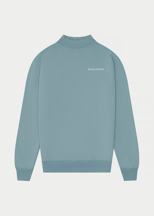 Fleece Mock Neck Sweater